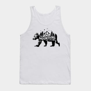 The Mountains Are Calling Tank Top